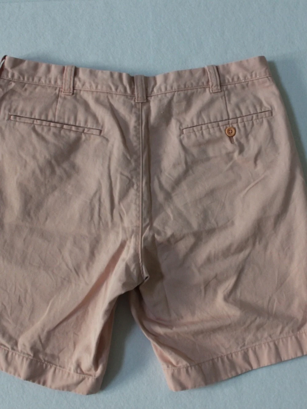 JCrew Gramercy Chino Shorts Flat Front Peach Mens 34
